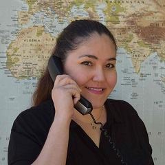 Jahan Ilgeldyyeva – Transport Manager bei GLOBALSPED